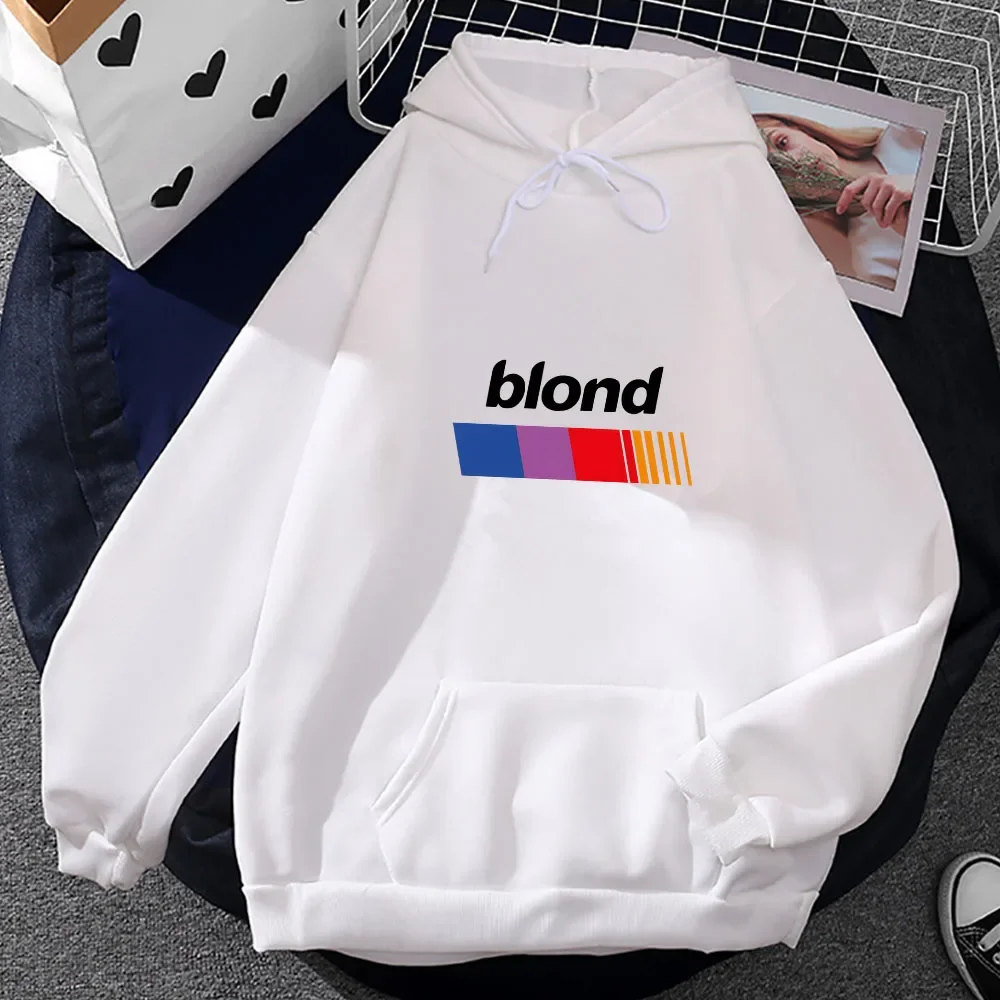 

Frank O-ocean Blond Hoodie Men/women Design Pullover Casual Loose Clothing Autumn/winter Sweatshirts Fashion Slight Strech Hoody