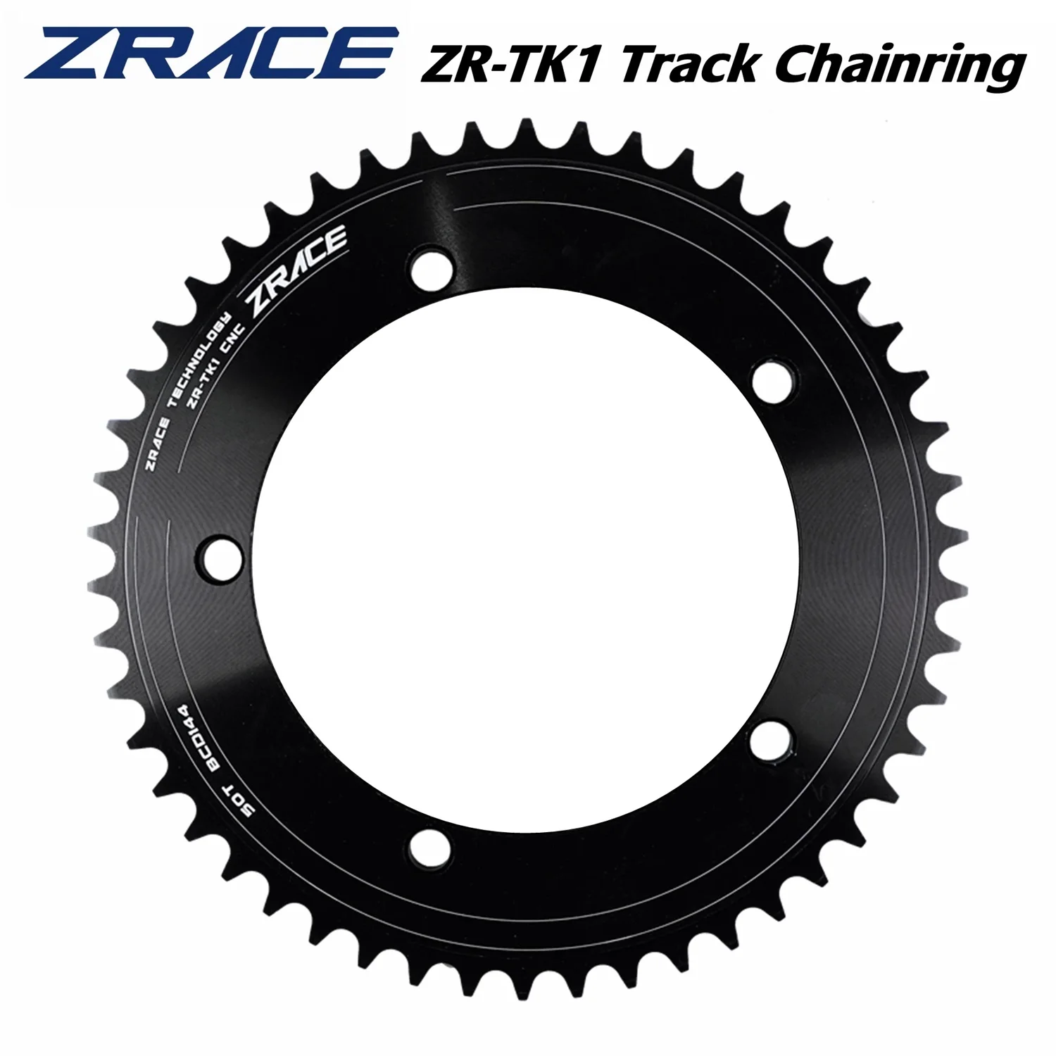 NEW ZRACE ZR-TK1 Track Bikes / Fixed Gear Chainring Cycling CNC BCD144, 144BCD, BCD 144, Track Chainring TK1-144BCD