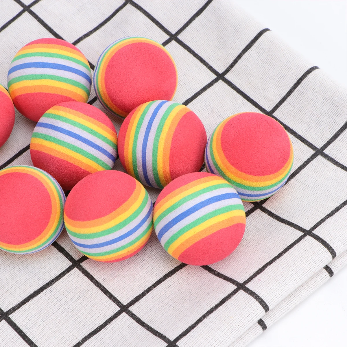 

10 pcs Practice Training Indoor Training Ball Light Weight Ball For Approach Shot