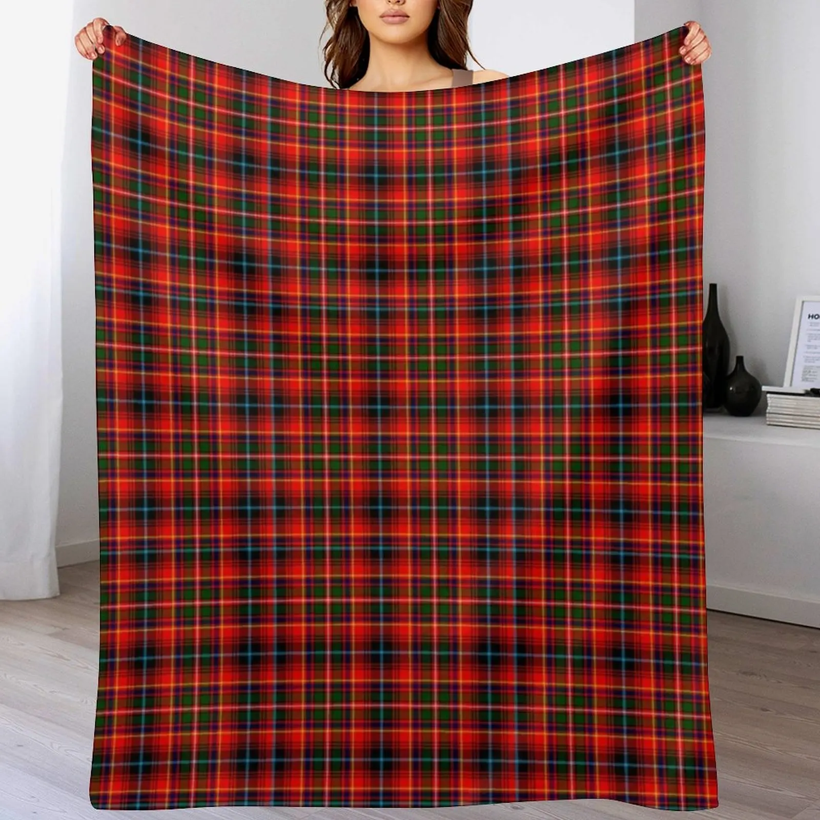 

Clan Innes Tartan Throw Blanket blankets and throws Stuffeds Warm Furry Blankets