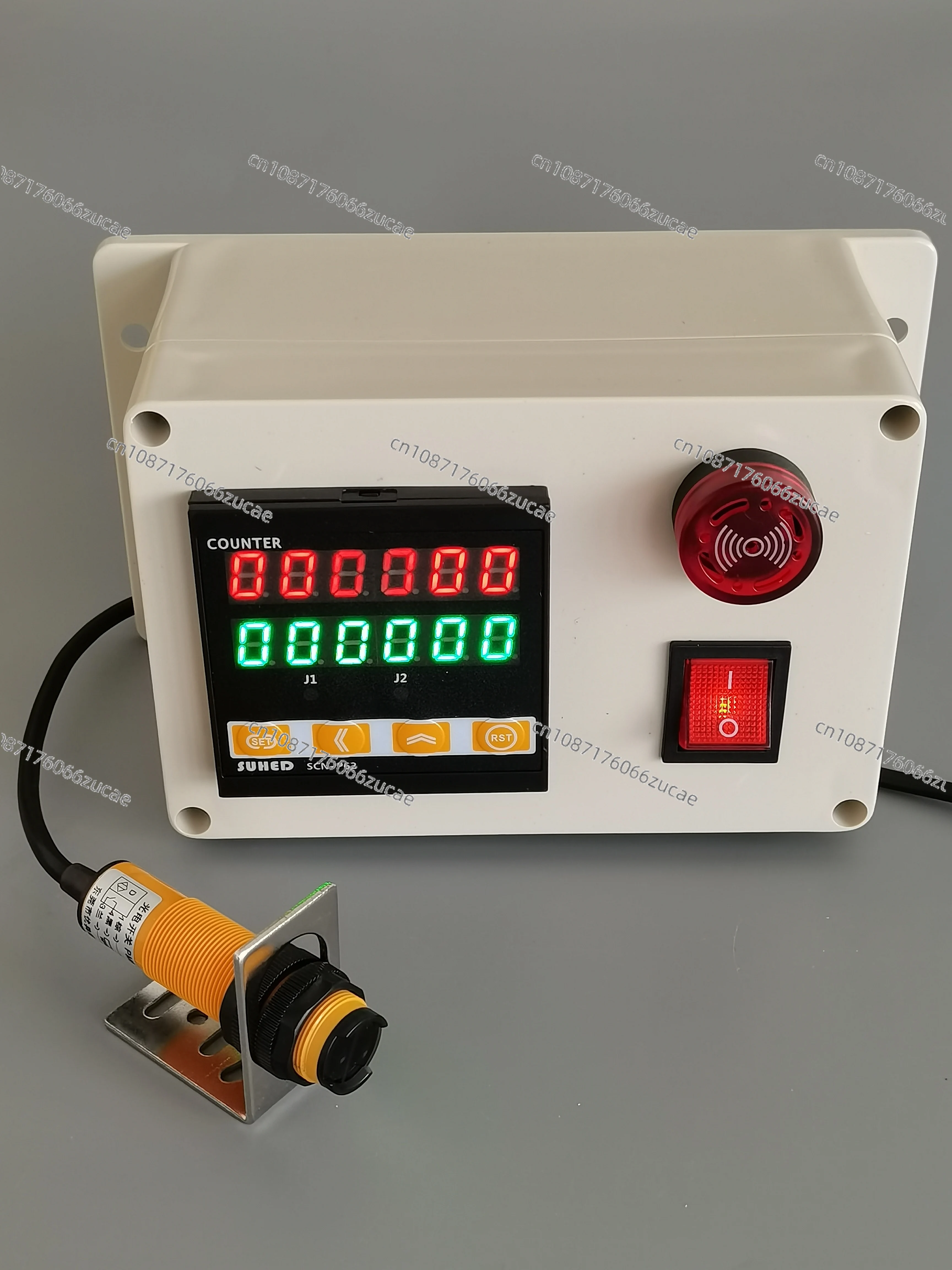 Intelligent Point Machine Automatic Induction Infrared Counter Electronic Digital Output Line with Alarm