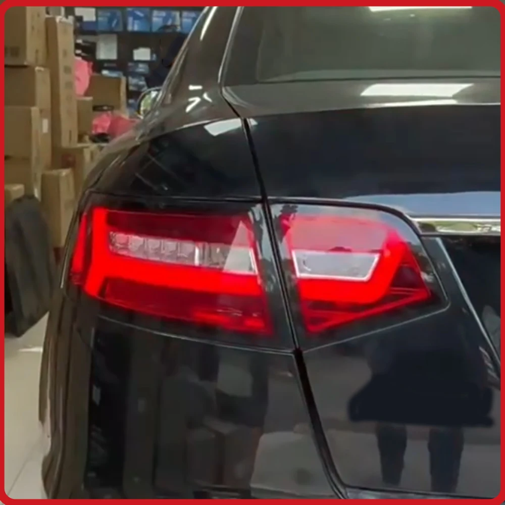 

For Audi A6 C6 2009-2011 Taillights Assembly Upgrade LED Accessories,Streamer Turn Light,High Quality,Plug and Play