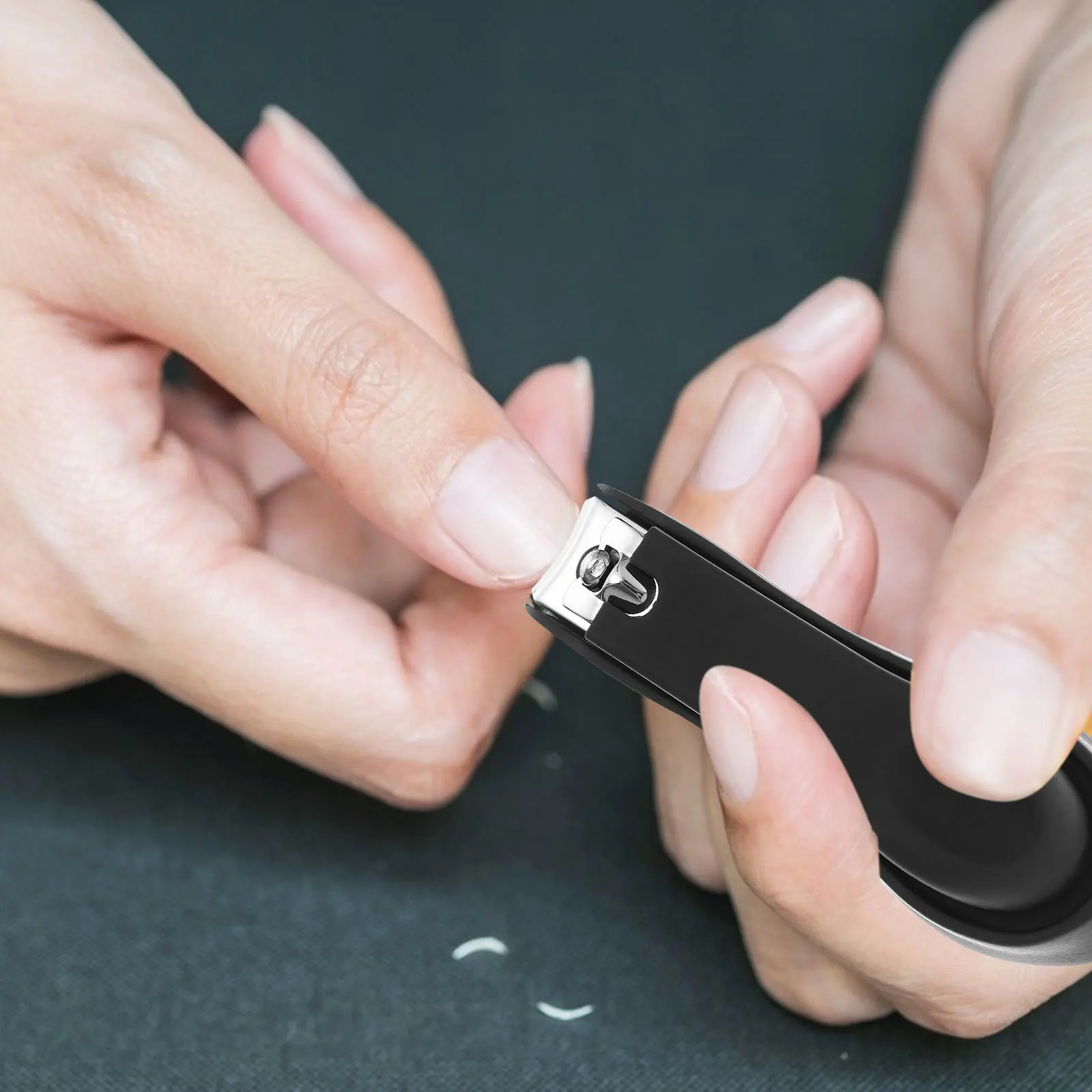 Professionele tondeuse Set roestvrijstalen pedicuretrimmer Ergonomisch antisliphandvat Nagelsnijder voor voetverzorging