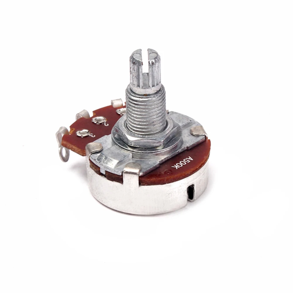 

Dual Deck MN50 Ohm Guitar Potentiometer Coarse Knurled Split Shaft A500K Volume Control for Electric Audio Equipment Effects