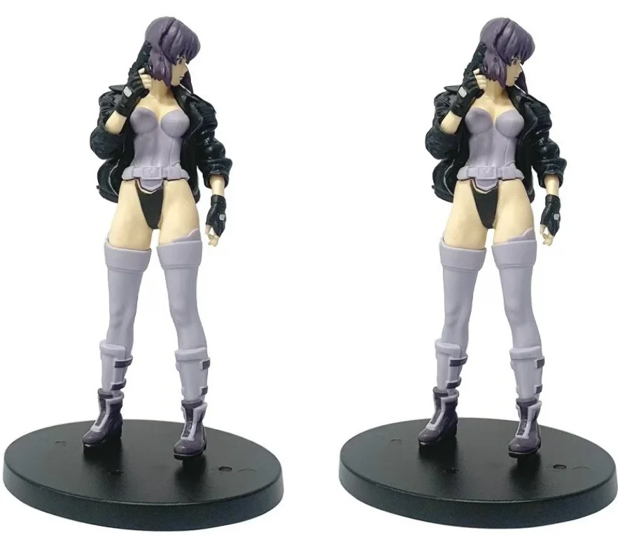 Figura de Anime Ghost in the Shell de 18 cm/7.09 pulgadas, Figura de Acción de Kusanagi Motoko, Decoración de Habitación, Modelo Coleccionable de PVC, Juguetes y Accesorios