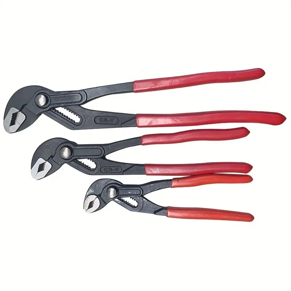 

Water Pump Tongs 7/10/12 In Water Pipe Tongs Press & Pull Ratchet Fast Multi-functional Water Pump Tongs Home Maintenance