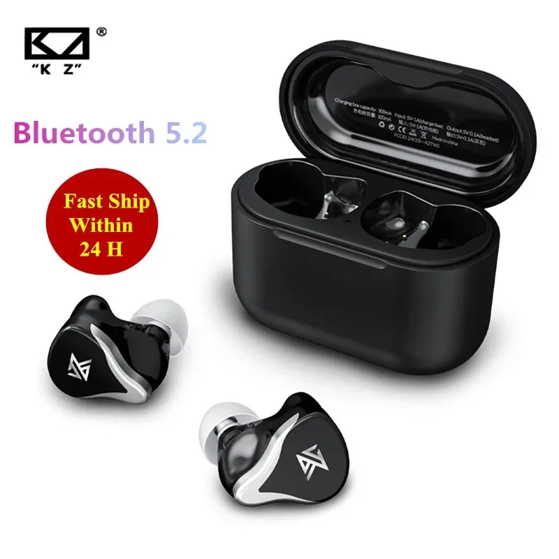 

KZ Z3 TWS In Earphone Headphones Bluetooth 5.2 Koptelefoon True Draadloze Game Oordopjes Touch Control Noise Cancelling Headset