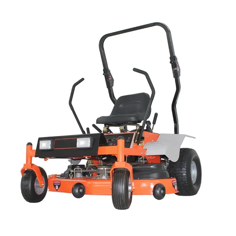 Self-Propelled Cordless Lawn Mower with Single Cylinder Hand Push Drive Adjustable Forward Speed Grass Box