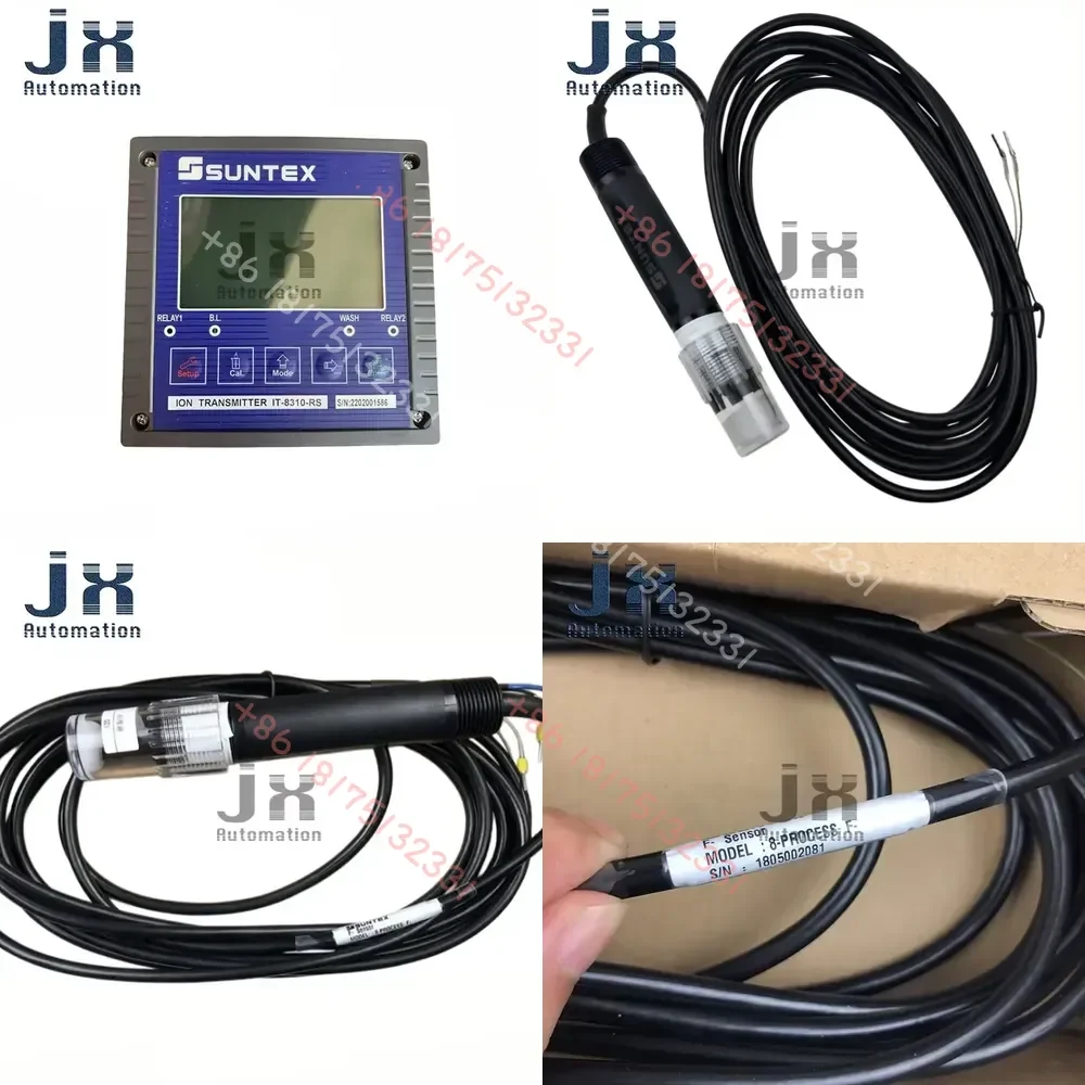 

Taiwan SUNTEX 8-PROCESS Online Fluoride Ion Electrode Probe with IT-8310RS Instrument
