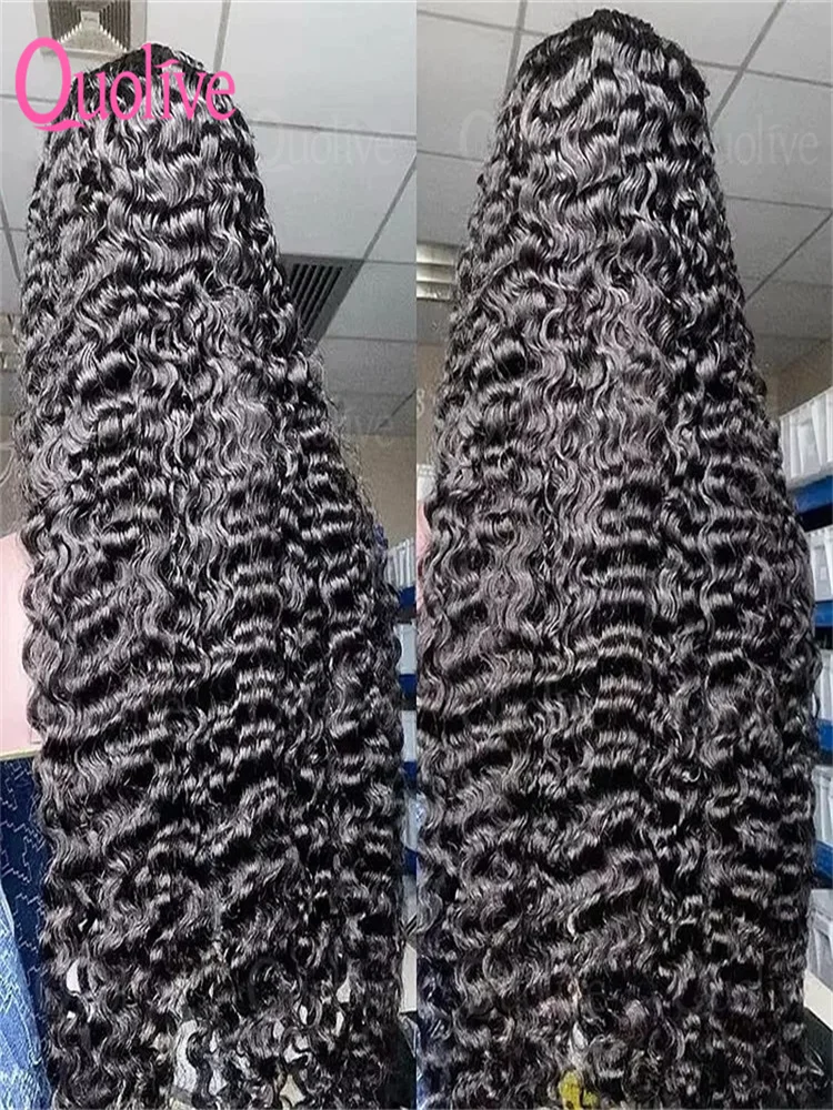 

200 Density 13x6 Burmese Curly Hair Wig 40Inch Deep Wave Hd Lace Frontal Wigs Water Wave 13x4 Lace Front Wig For Black Women Wig