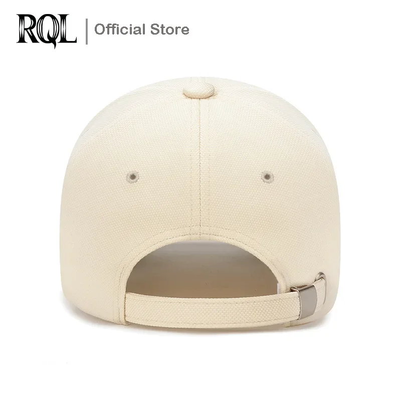 Structured Baseball Cap Summer Curved Bill Embroidered Logo Cotton For Women Men Sports Golf Hat Trucker Sun Hat Buckle Closure