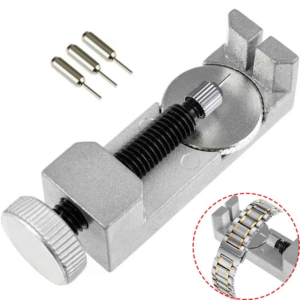 

Watch Strap Remover Adjusting Band Bracelet Link Pin Removing Tool with Watch Pin Metal Watch Repair Tool for Watchmaker