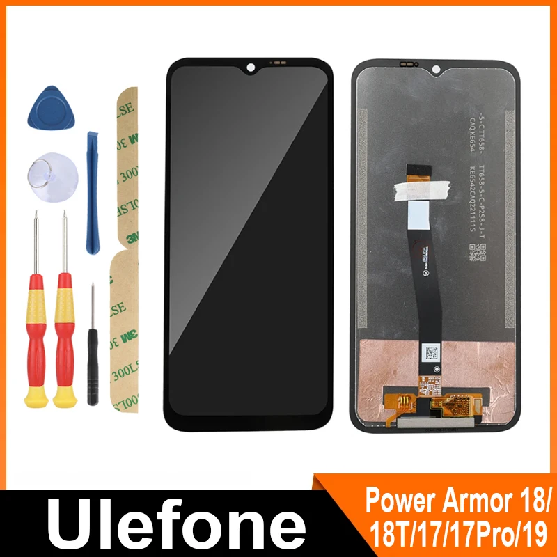 

Для Ulefone Power Armor 18 Armor 18T Armor 19/6,58 "FHD + ЖК-дисплей + сенсорный экран + с рамкой