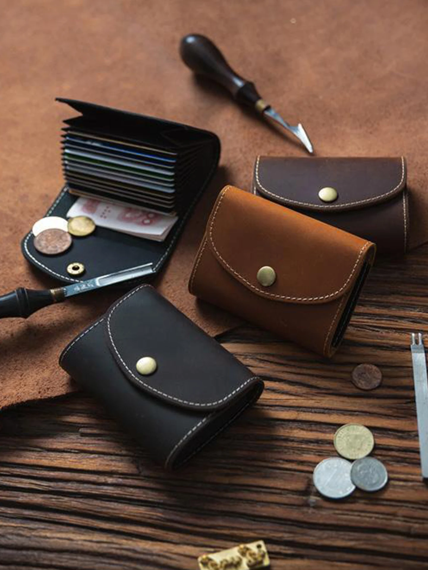 accordion-style-men's-card-holder-retro-multi-position-card-wallet-bank-special-storage-pouch-portable-small-card-case