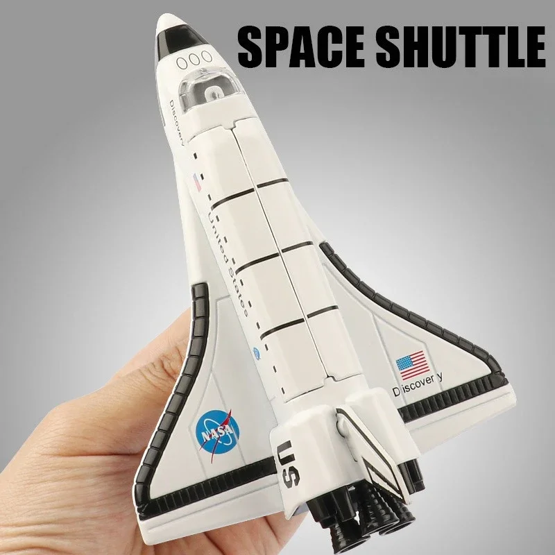 Alloy Space Shuttle Shuttle Simulation Aviation Model Children's Toy Decoration Display Gift