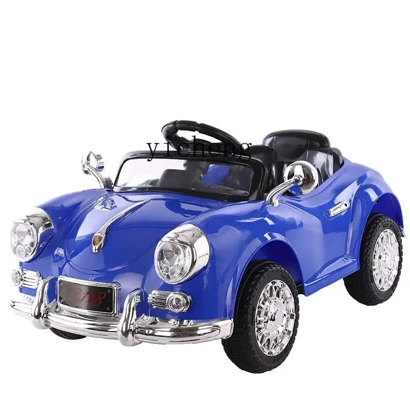 

XL Children's Electric Car Four-Wheel Car Rechargeable Toy Baby Remote Control Princess Car