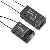 FrSky TFR6  TFR6-A 2.4Ghz 7 Channel 7CH Receiver Futaba FASST Compatible for Feiying Fr Sky Original