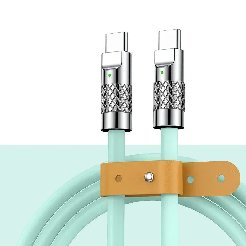 

Silicone Charging Cable PD Type C Cable Office Charging Power Delivery Technology Reliable Charging Experience