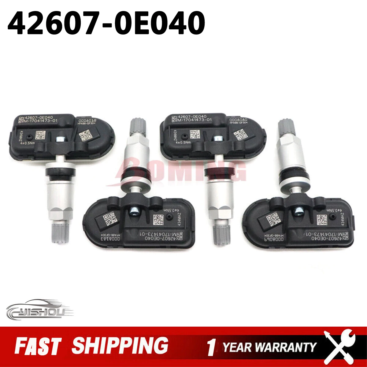 Tire Pressure Monitoring System 42607-0E040 TPMS For Toyota Sienna highlander 2021 434MHz 426070E040 NEW