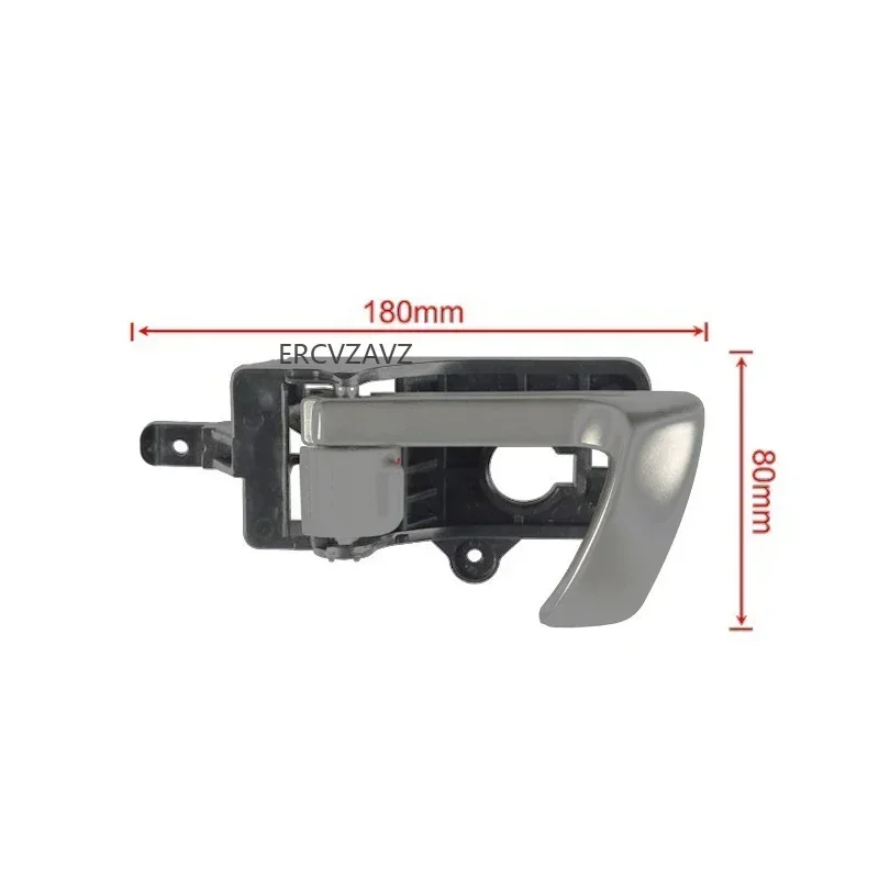 1Pcs Front Rear LH RH Interior Door Handle Gray For 2007-2012 Hyundai Santa Fe 826102B000 826202B000 82620-2B000 826202B000J4