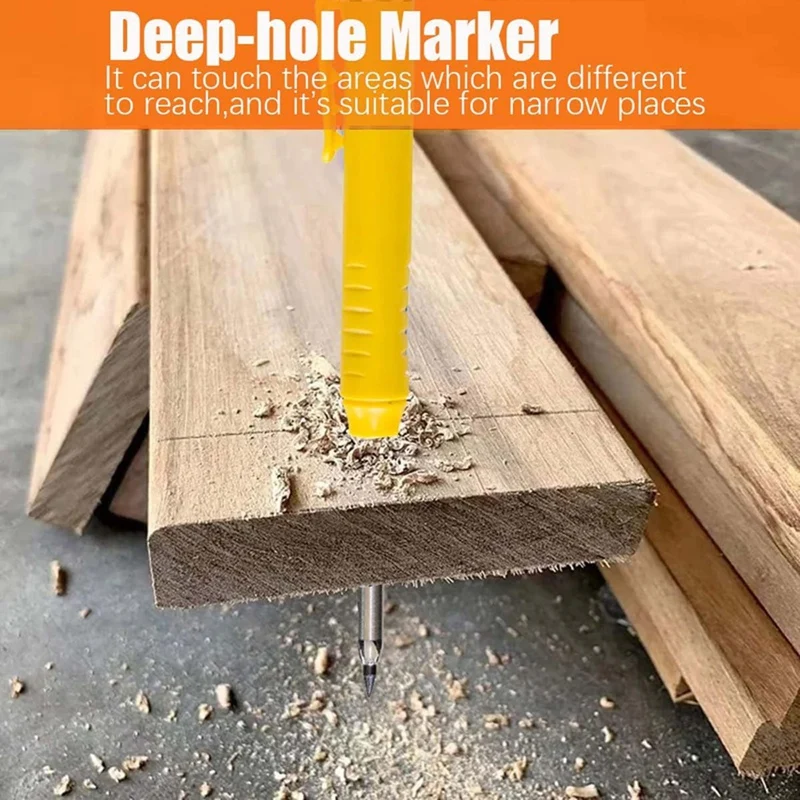 深穴大工鉛筆、マーキング構造、シャープペンシル、建築家鉛筆、ABNO-4, 34ペンコア