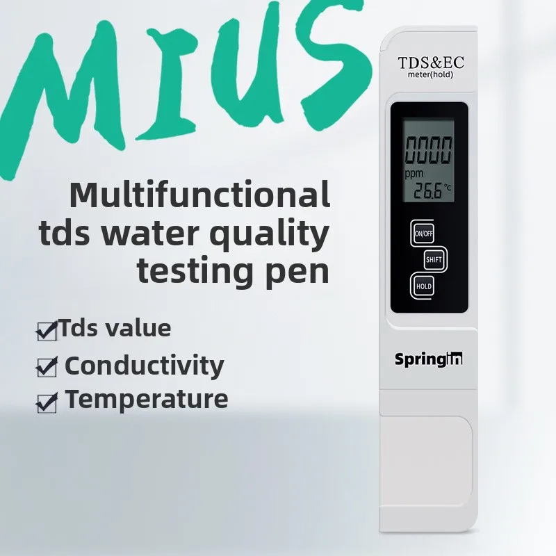 

MIUS 3-in-1 TDS Water Quality Meter Multi-Function Tester for Aquarium/Rainforest Terrarium/Paludarium for Aquatic&Reptile Tanks