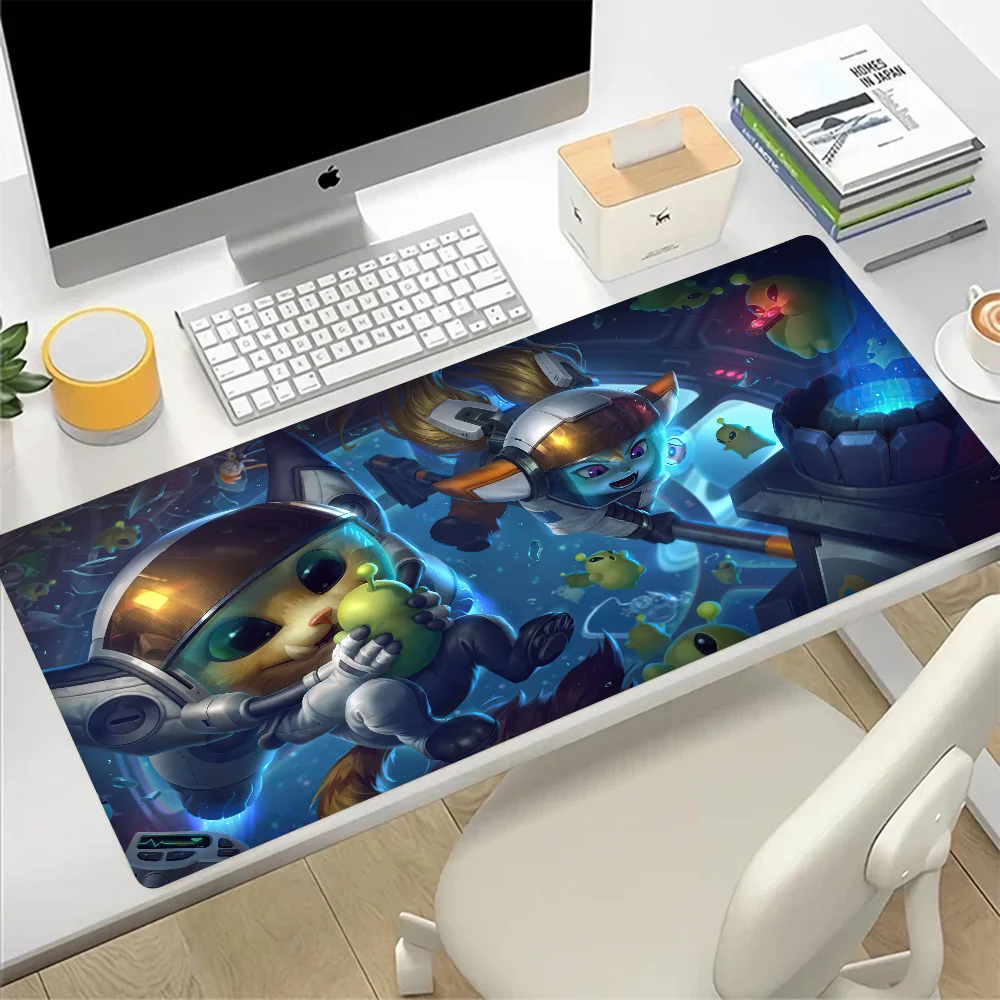 League of Legends Poppy Large Mouse Pad Gaming Mousepad PC Gamer Computer Office Mouse Mat Keyboard Mat Desk Pad Laptop Mausepad