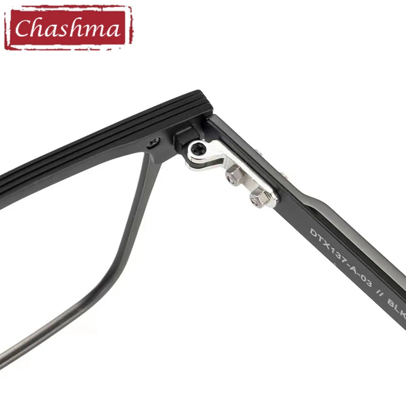 Chashma High-End-Brillen aus reinem Titan Platte optische Brillen fassungen Männer Brillen für Rezept linsen