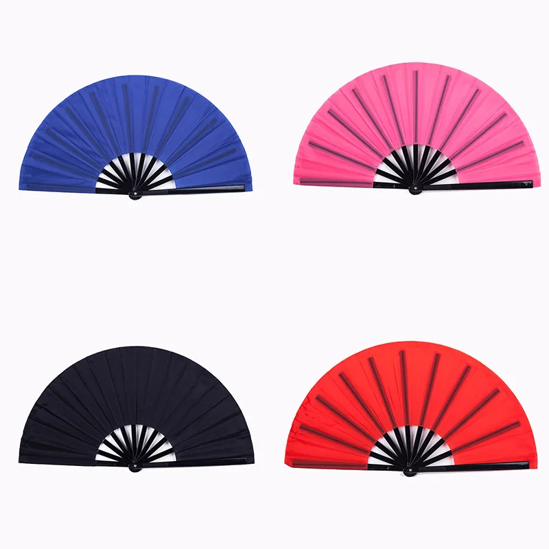 Chinese Style Folding Fan of Different Decor Easy To Carry A Hand Fan Collection of Household Craftsmanship