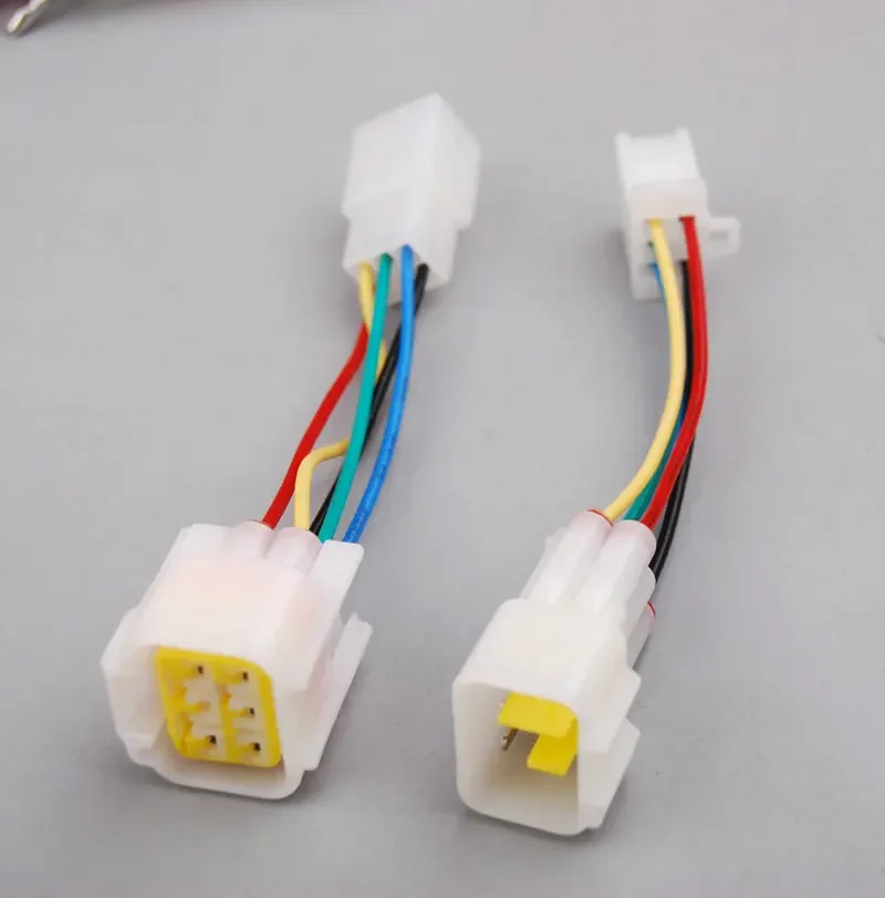 Electric Scooter Motorbike Part Motor/controller Hall Sensor Wire+waterproof Connector Conversion Plug-pin 5wire 9pin 6pin