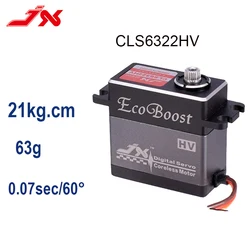 Alta qualità JX Ecoboost CLS6322HV CLS6336HV 21KG 36KG coppia 180 gradi CNC digitale Coreless Servo per modelli RC elicottero auto