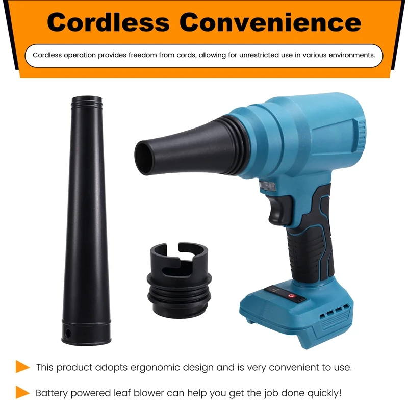 Cordless Dust Blower For  18V Battery Portable Electric Dust Blower Power Tool Battery