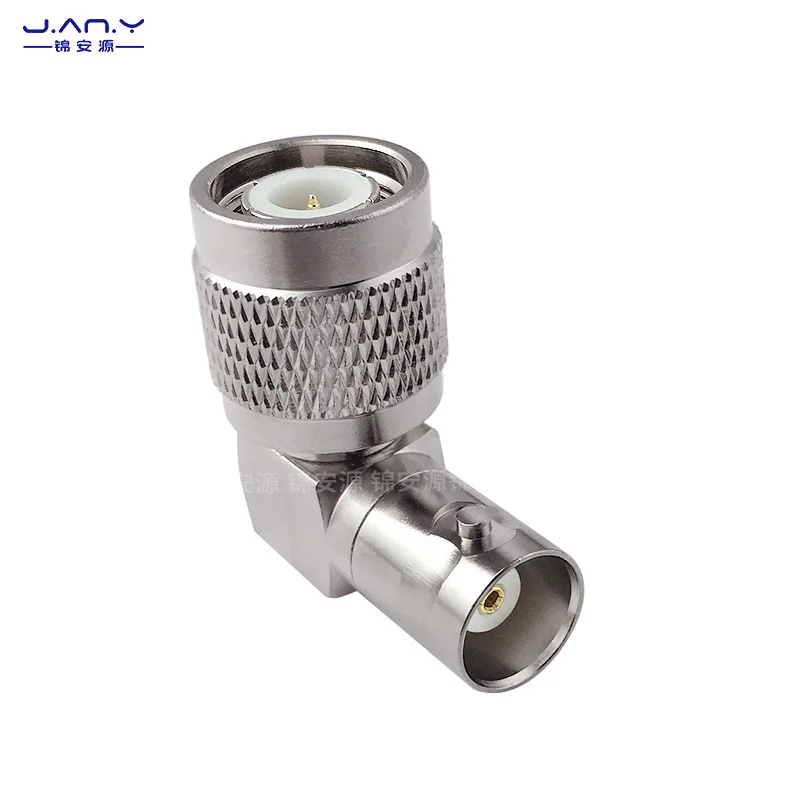 Pure copper right angle TNC to BNC elbow RF RF coaxial L-type male female interconversion 90 degrees L12 to Q9 connector