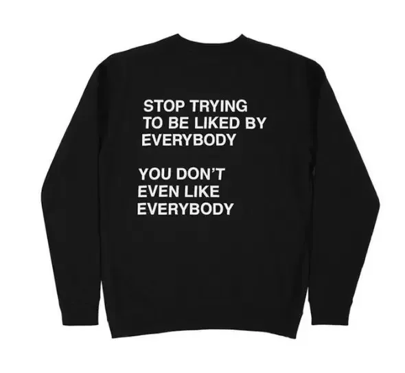 

Letter pattern printed men's long-sleeved 2025 street retro hip-hop trend clothing fashionable oversized letter printed clothing