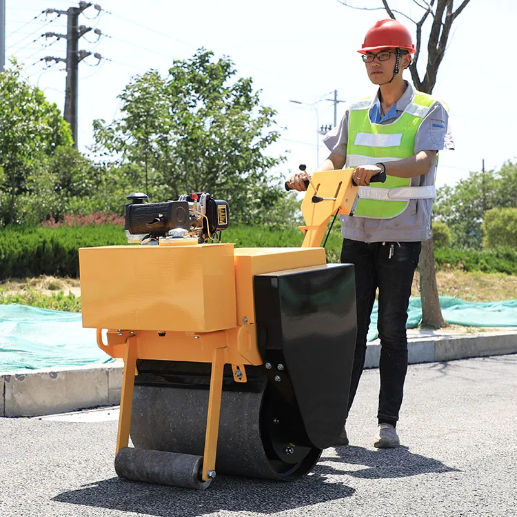 Manufacturer Factory Price Small Vibratory Mini Compactor Road Roller for Sale