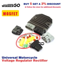 MOSFET Universal Rectifier Motorcycle Voltage Regulator Three-Phase Full Wave 12V FOR Honda CB FA Kawasaki GTR Suzuki KTM Ducati
