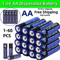 1.5V AA Disposable Alkaline Dry Battery for Led Light Toy Mp3 Camera Flash Razor CD Player Wireless Mouse Keyboard