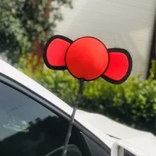 

2Pcs Car Antenna Toppers Decorative Dolphin Exterior Vehicle Accessories for Roof Decoration Outdoor Travel Daily Use