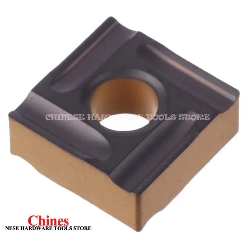 شفرة مشقوقة بلونين مضادة للانزلاق ومقاومة للاهتراء SNMG120404R-LS SP3200 شفرة فولاذية من النوع الإيجابي #5