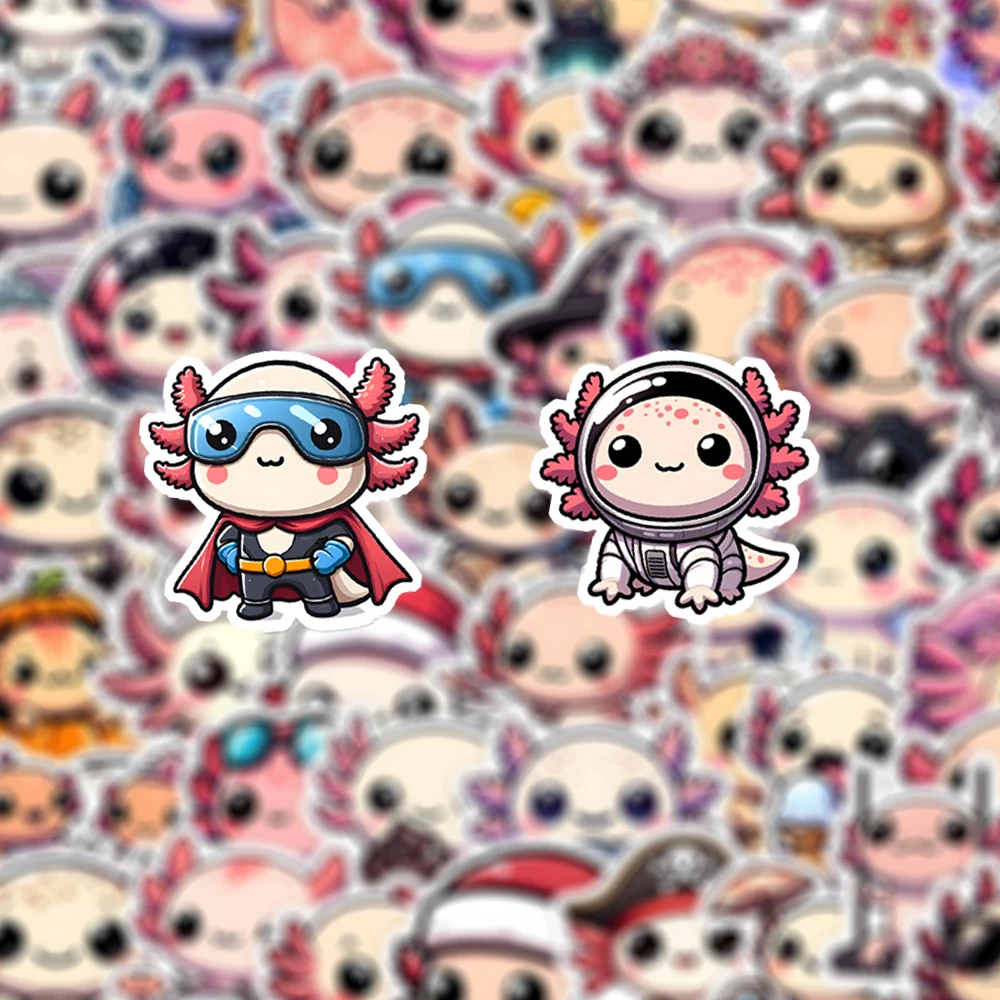 10/30/50 шт. Kawaii аксолотль граффити