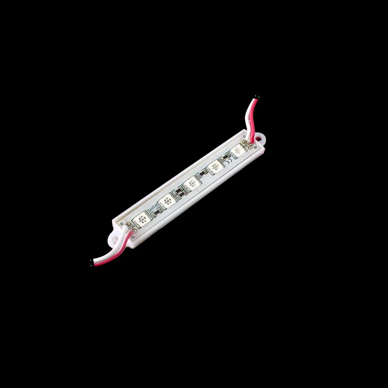 Practical 5 SMD 5050 LED Module Light Waterproof Hard Strip Bar Light Lamp 12V 5 Color For Home Decoration