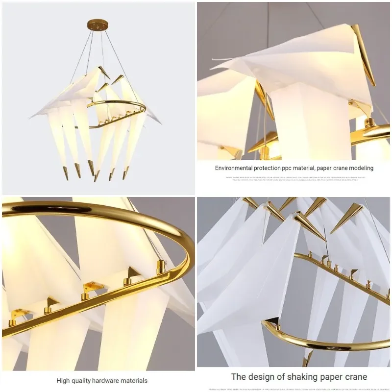 SANDYHA Moderno Gaiola de Pássaros Lustre Interior Teto Pendurado LampsDecor Móveis de Sala de estar Restaurante QuartoDrop Light