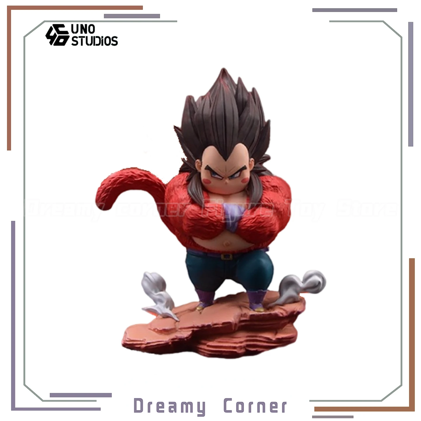 

【In Stock】UNO Studio Fat Wukong Series B Style DRAGON BALL Vegeta Figure Model Collection