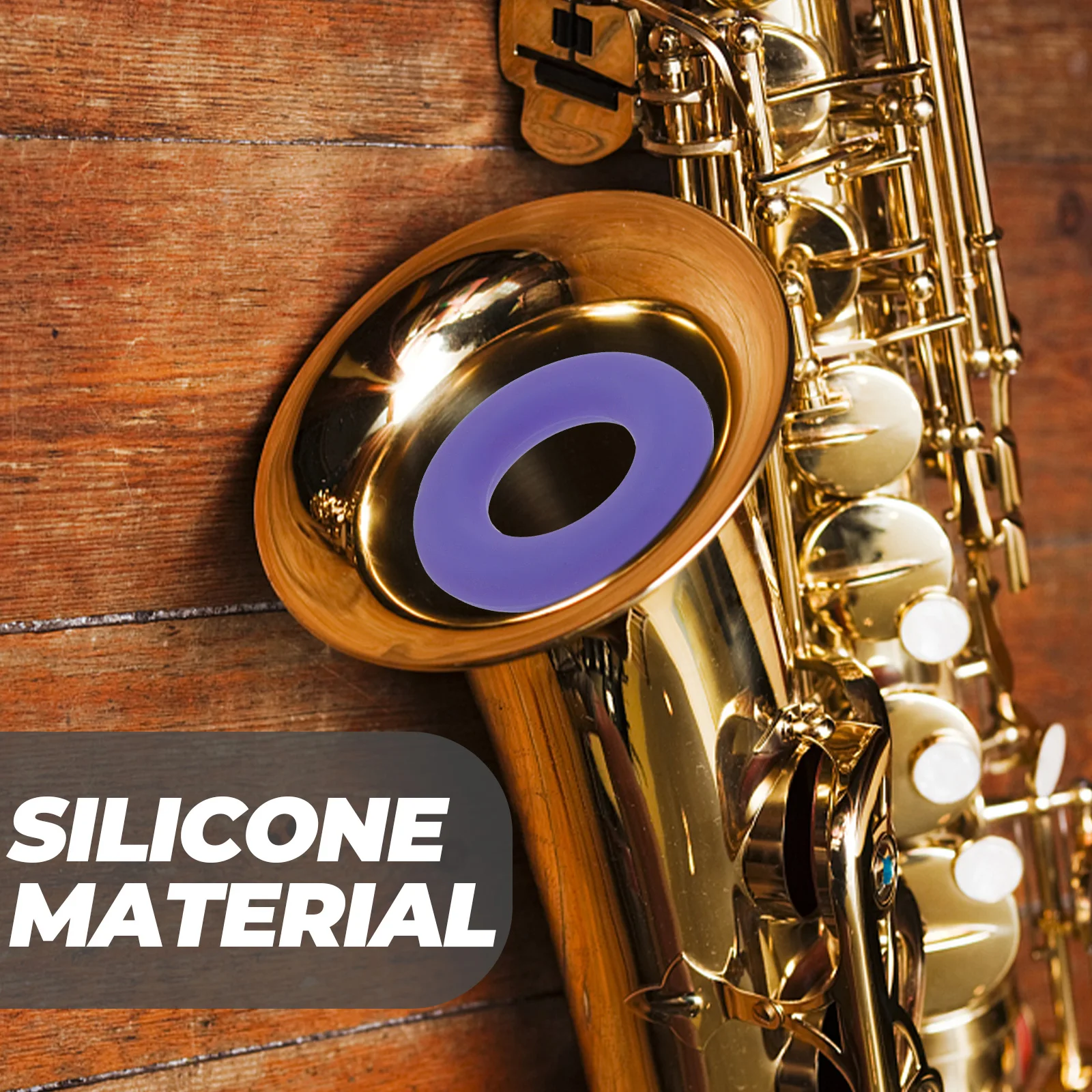 

Saxophone Silicone Bell Protector Alto Muffler Replacement Tenor Lovers Mute Damper Jazz Accessories