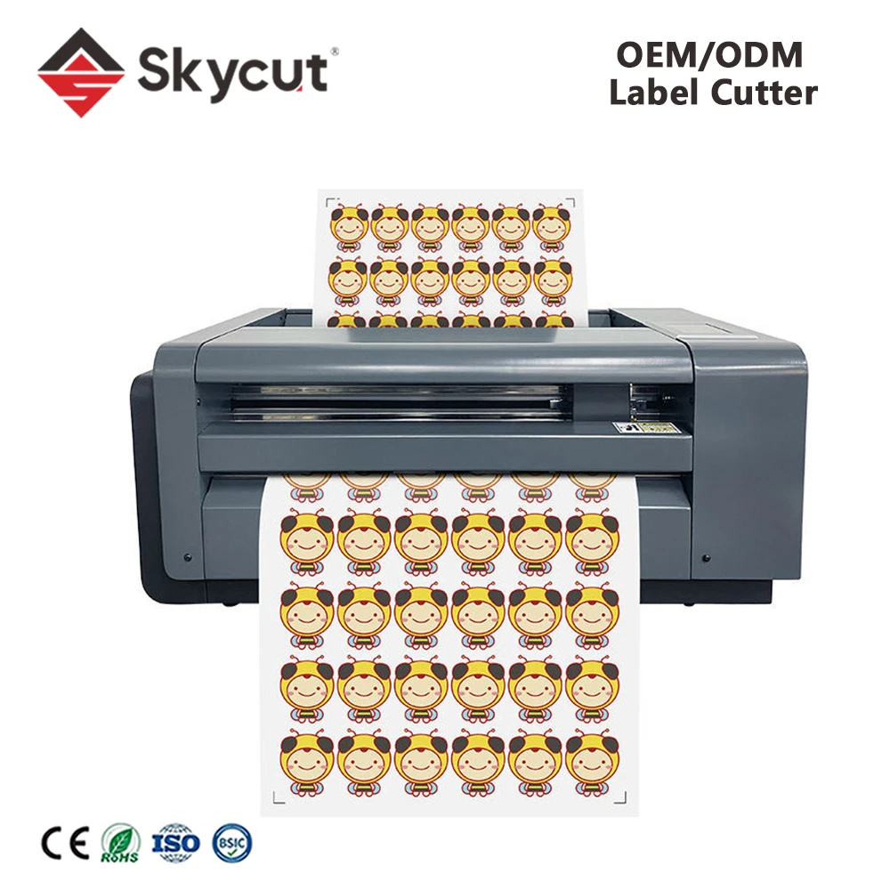 SKYCUT A3MAX4 Series Servo Motor Automatic Feeding Sheet Digital Die Cutter Self-adhesive Labels Cutting Plotter Machine