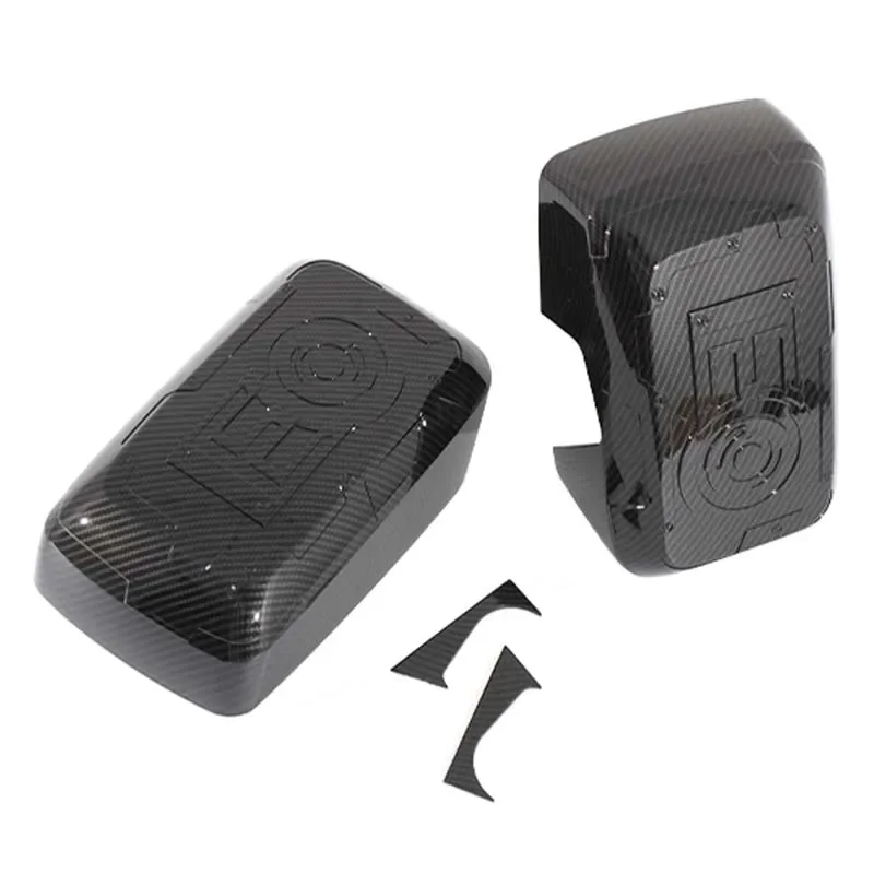 

Suetlcoity For Hummer H3 2005-2009 ABS Carbon Fiber Car Rearview Mirror Caps Rearview Mirror Cover Decorative Car Accessories