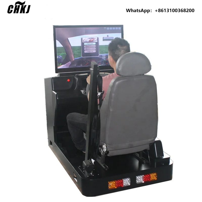 Real Car Simulator Wholesale, Learning Driving Simulator Factory, Single-Screen Driving Simulator Training Machine