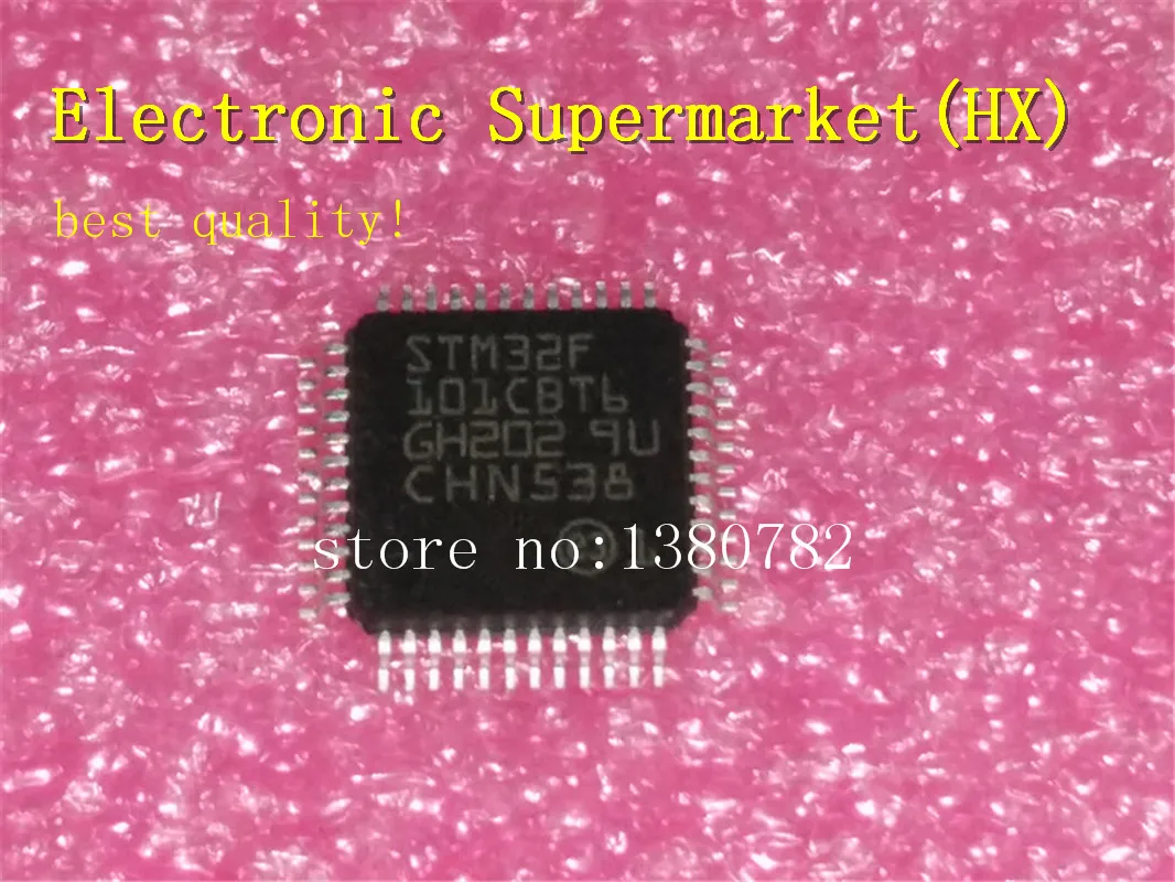 New original special price spot  50pcs/lots STM32F101CBT6 STM32F101 QFP-32  New original   In stock!