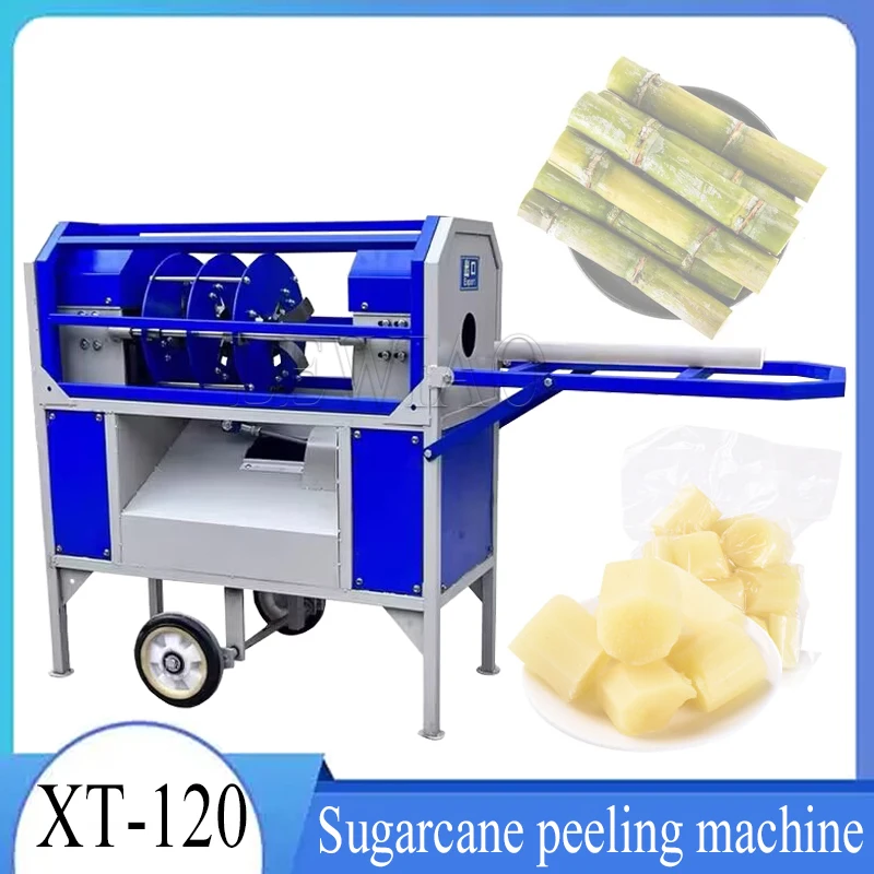 High Efficiency Sugar Can Peeler Machine/ Automatic Commercial Sugarcane Peeling Machine/ New Design Electric Sugar Cane Peeler