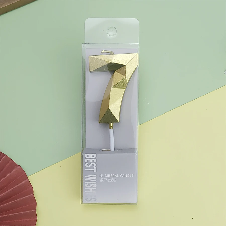 Goldene silbrige digitale Kerzen, verziert mit 0–9 Kuchenkerzen, alles Gute zum Geburtstag, Zahlenkerzen für die erste Geburtstagsfeier von Kindern – Detail 11